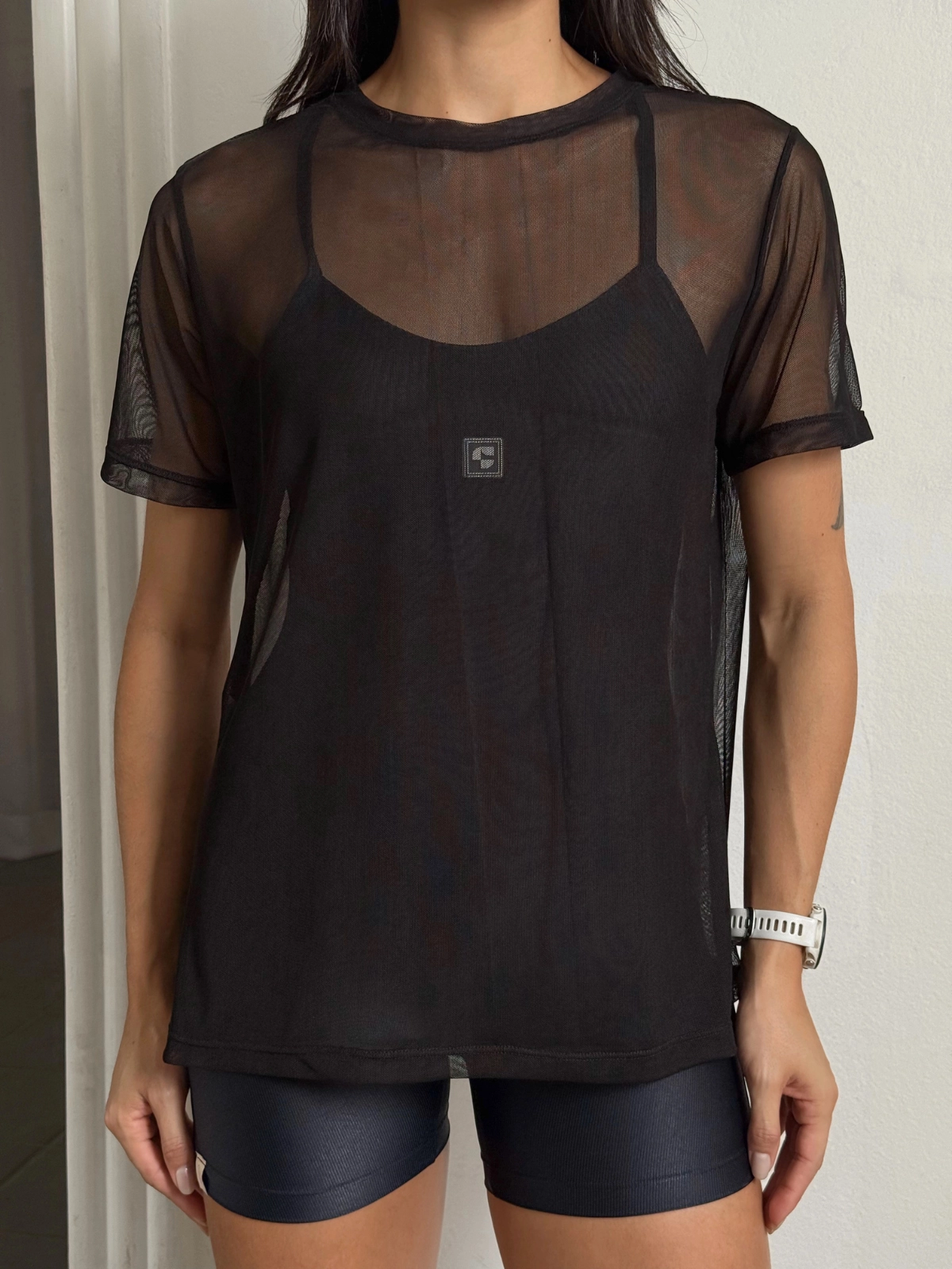 camisapreto2 Camisão de Tule - Imagem 1