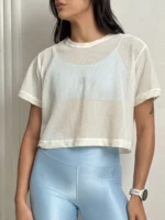 Cropped de Tela Spot