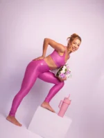 Calça Legging Básica Canelado - Imagem 4